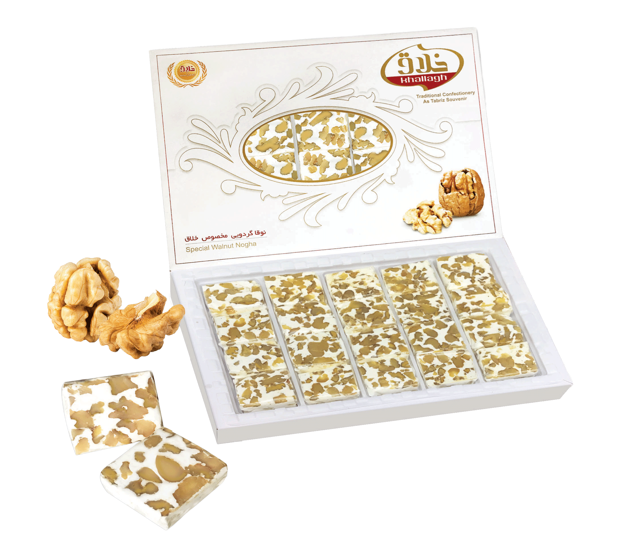 نوقا گردویی 20%-جعبه 300 گرمی