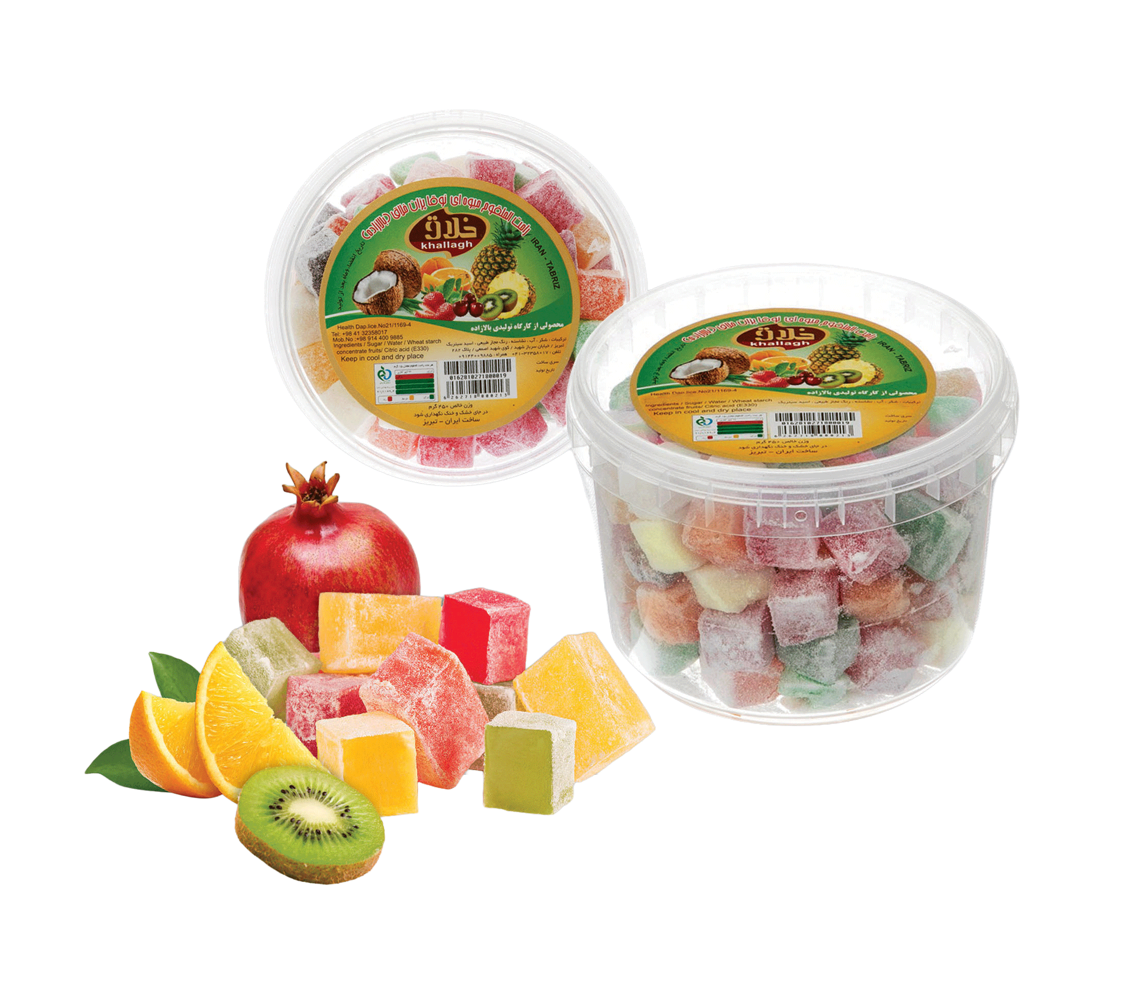 راحت الحلقوم میوه ای