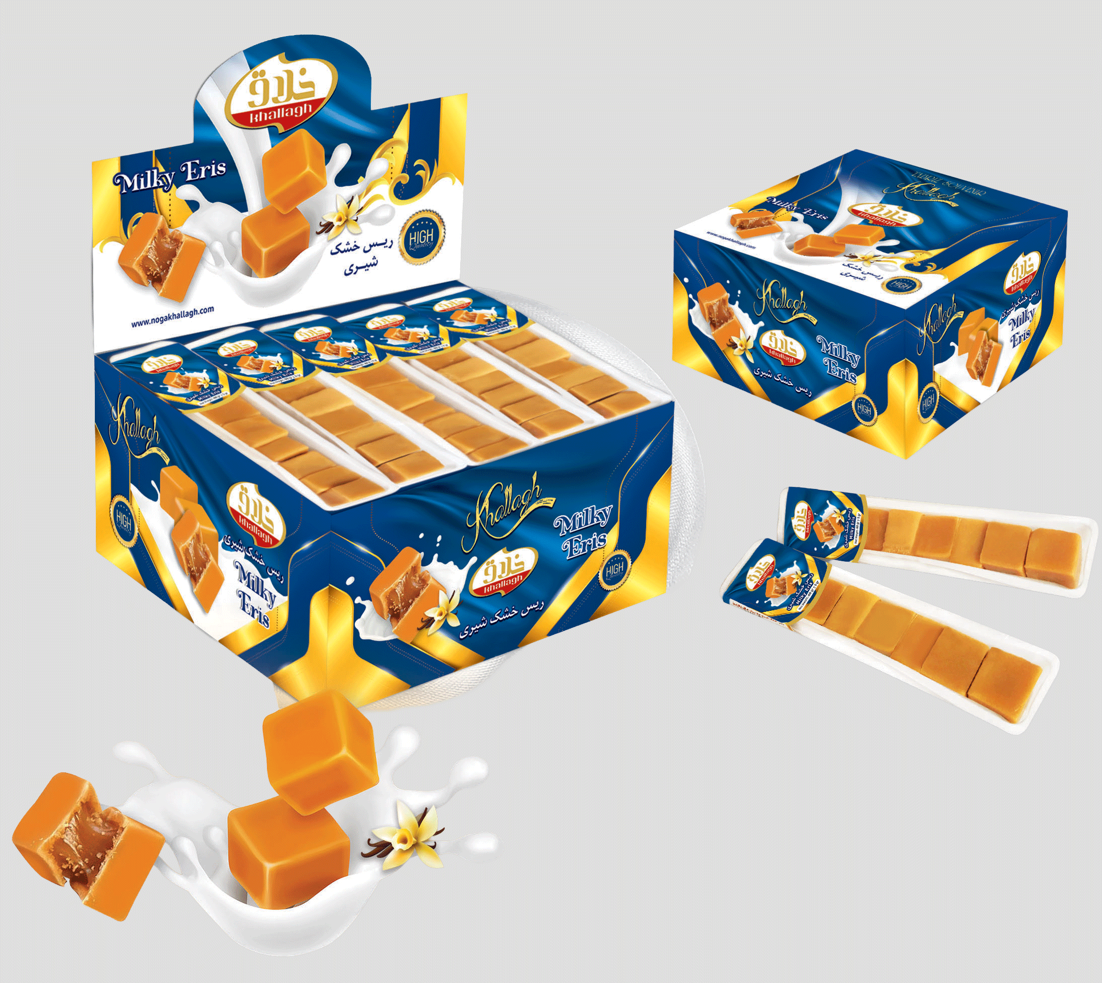 ریس خشک شیری-سوپری 21 لقمه