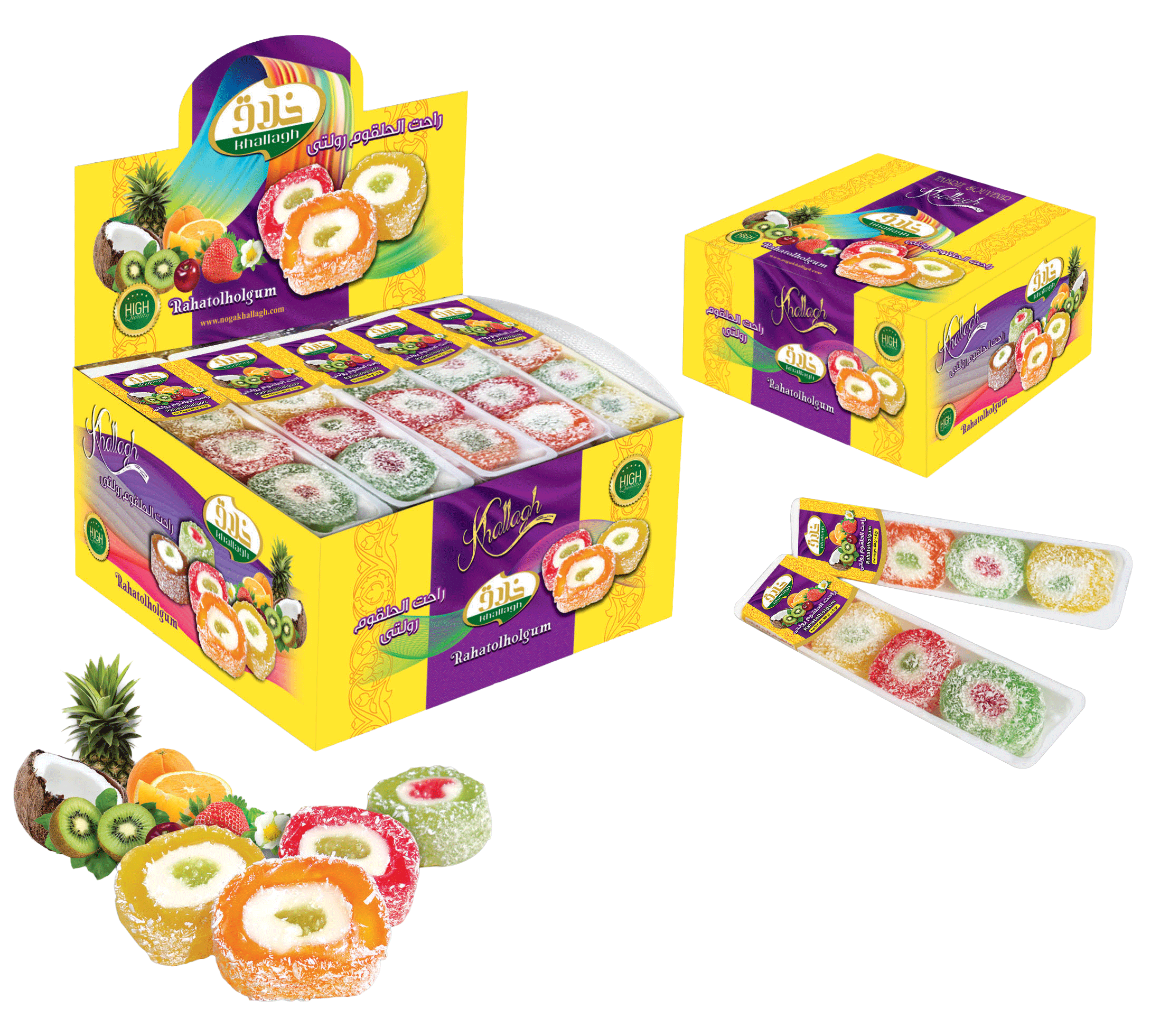 راحت الحلقوم رولتی-سوپری 21 لقمه-4 تایی