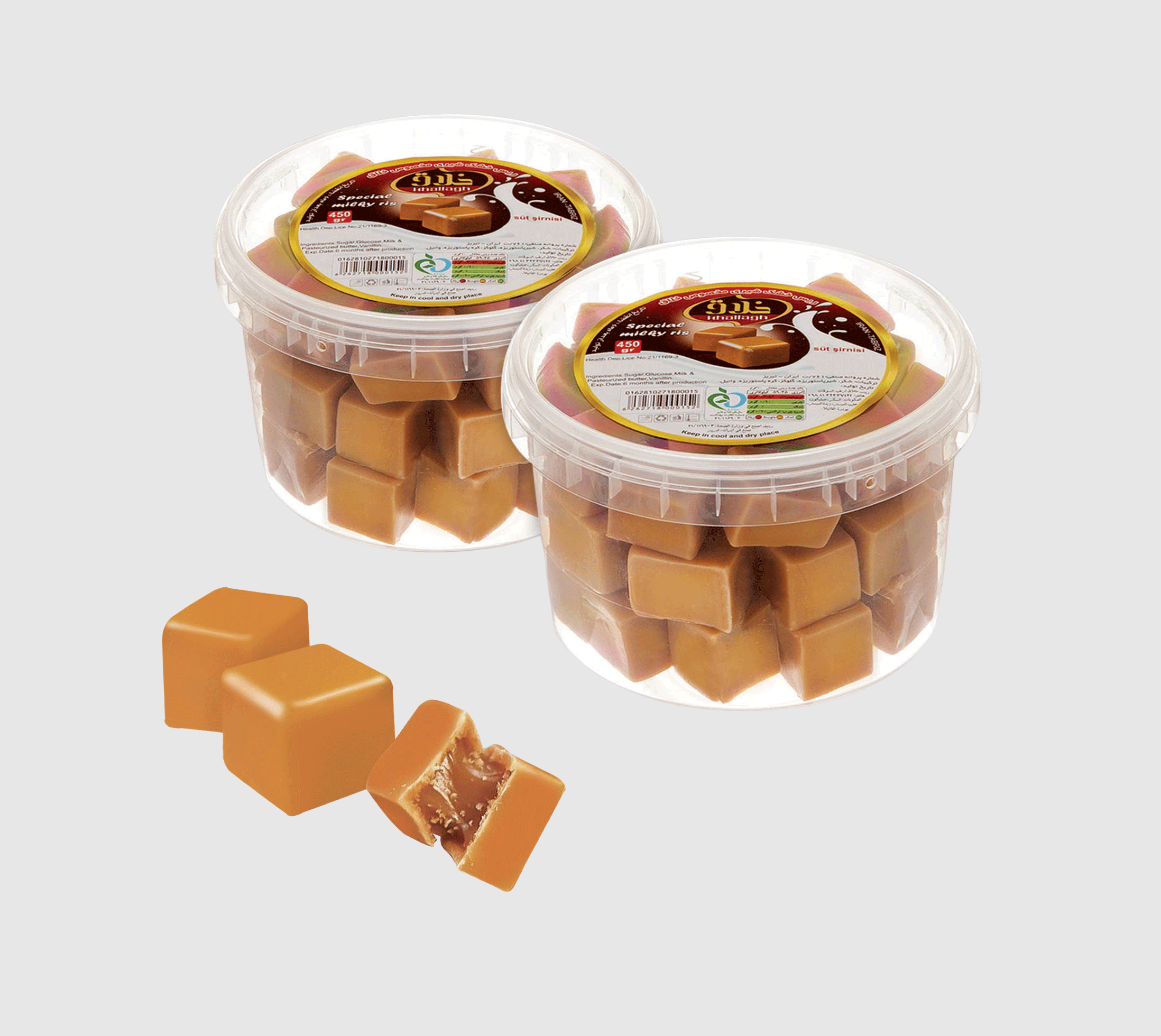 ریس خشک شیری-سطلی 200 گرم